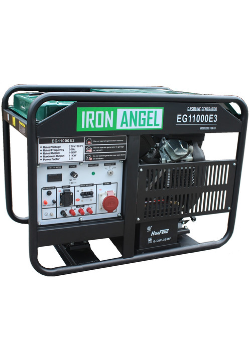 Генератор IRON ANGEL EG 11000 E3